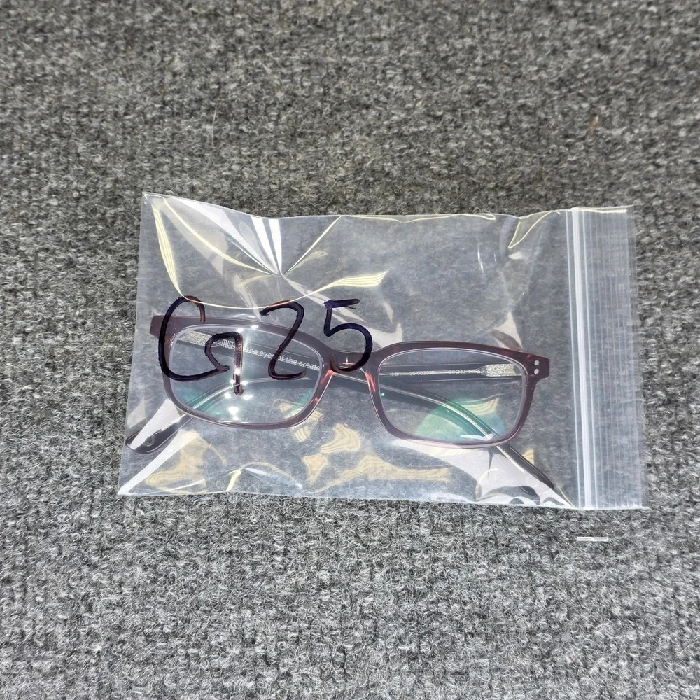 Muse Corvallis Brown/Clear‎ Rectangle 35-002010 Eyeglasses Frames 50-17-140